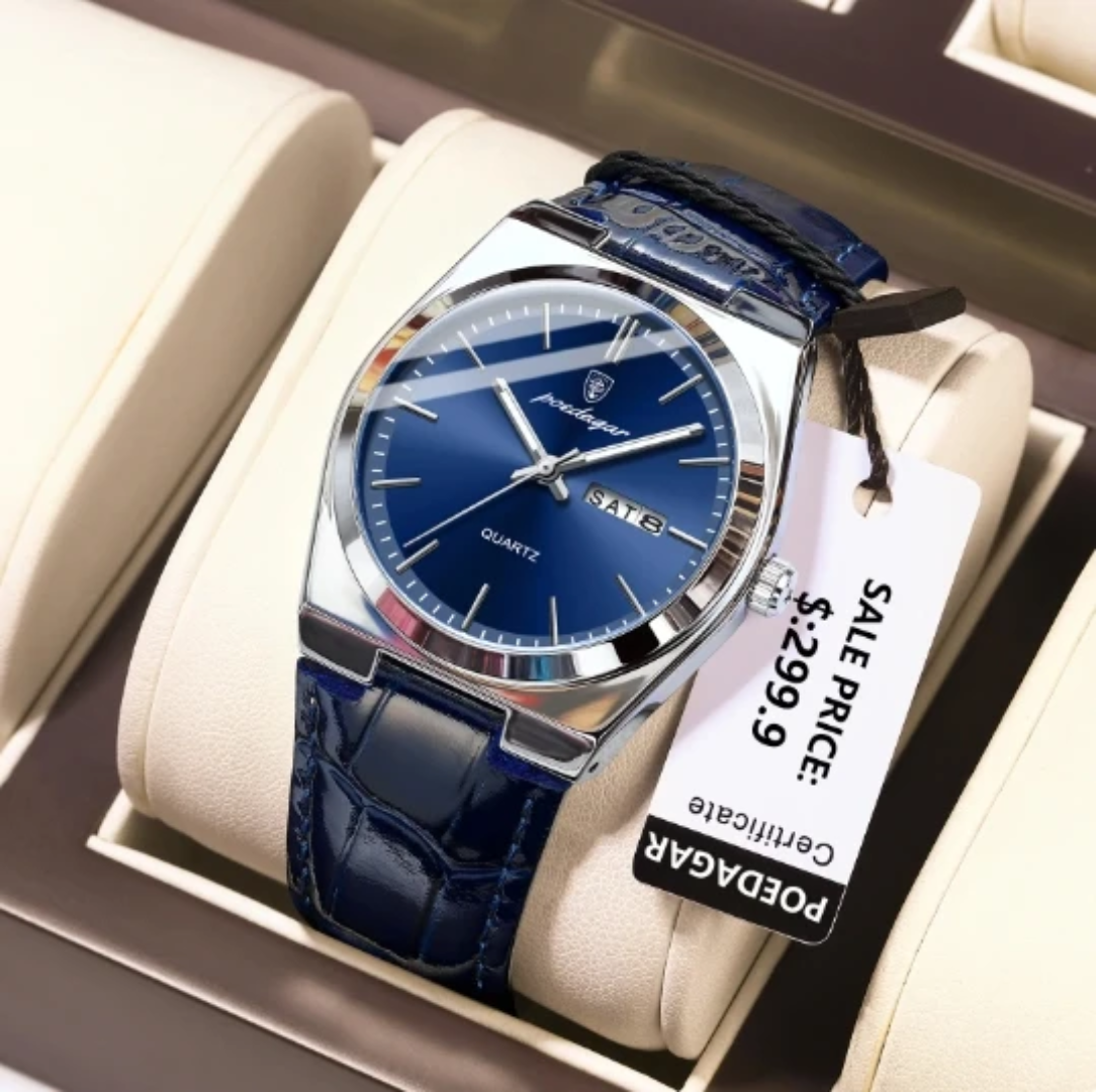 Montre Poedagar PRX-style Day‑Dae Quartz