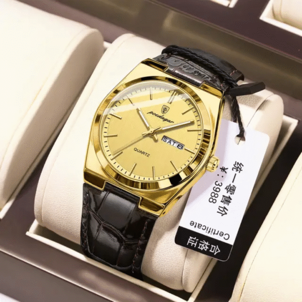 Montre Poedagar PRX-style Day‑Dae Quartz – Image 3